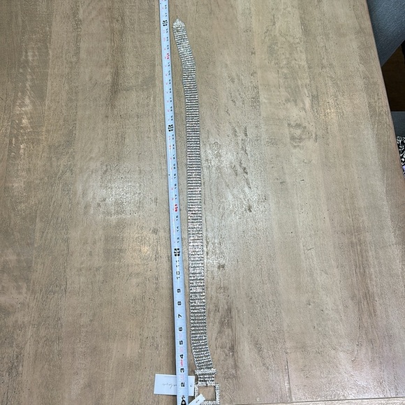 True Love rhinestone with silver accent belt.  NWT - Picture 3 of 6